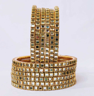 RAF dukan Alloy Gold-plated Bangle Set(Pack of 12)