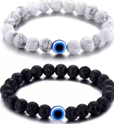 Neerajyoti Crystal Beads Bracelet Set(Pack of 2)