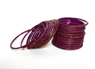 Durga ji Glass Bangle Set(Pack of 24)