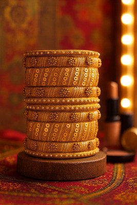 Arshia Fashions Plastic Bangle Set(Pack of 10)