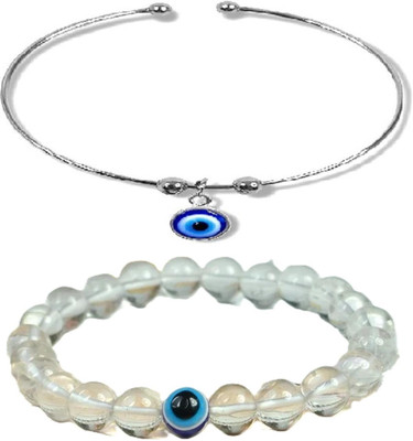 HouseOfCommon Metal, Stone, Crystal Bracelet(Pack of 2)