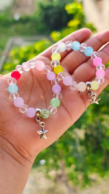 BURNMOON Crystal Bracelet Set(Pack of 2)