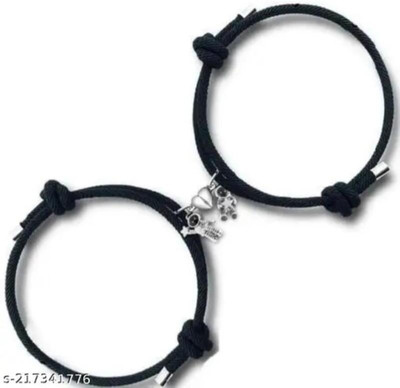BlessMe Metal, Crystal Silver Bracelet Set