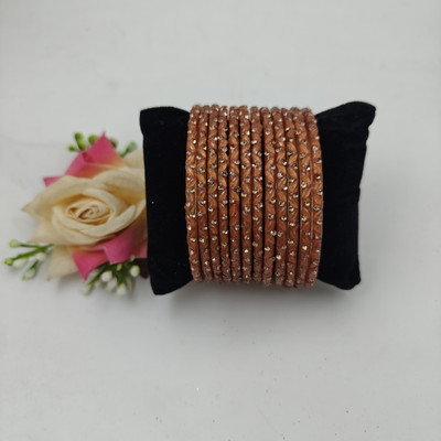 navika bangles Glass Bangle Set(Pack of 12)
