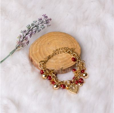Jewelz Alloy Gold-plated Bracelet