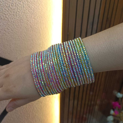 Kaab Glass Bangle Set(Pack of 10)