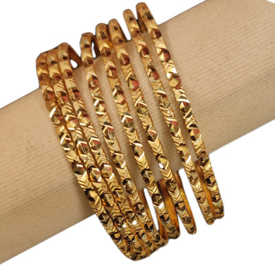 Ashia Retails Alloy Bangle Set(Pack of 8)