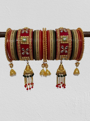 AYSHA CREATION Metal Bangle Set