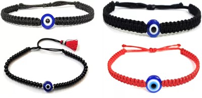 Ligament Fabric Bracelet Set(Pack of 4)