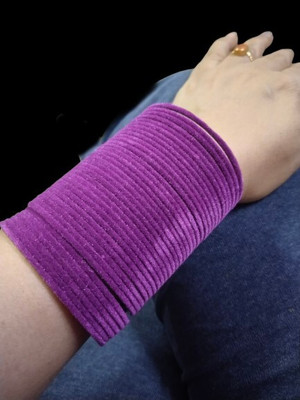 ZuriKrisha Fabric Bangle Set(Pack of 36)