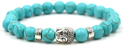 VIBESLE Stone, Turquoise Beads, Crystal Bracelet