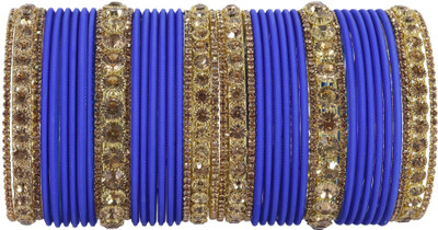 NMII Metal Zircon Bangle Set(Pack of 42)