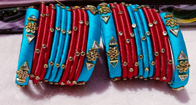 Kirthika Collections Dori Bangle Set(Pack of 22)