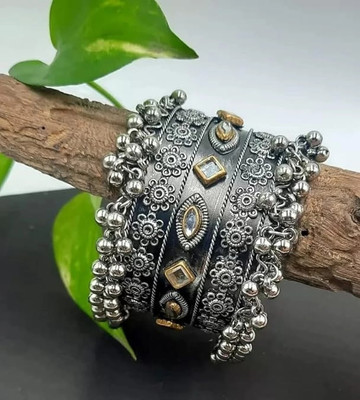 Samridhi DC Alloy Sterling Silver Cuff
