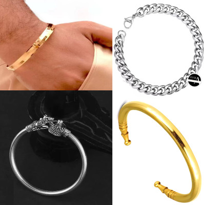 ANVIKA Alloy Kada(Pack of 4)