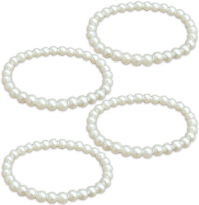 BOHENOOR Glass Bracelet Set(Pack of 4)