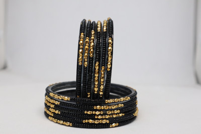 chirag Glass Bangle(Pack of 10)