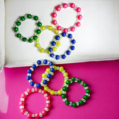 CHIKICHOO Plastic Bracelet Set(Pack of 8)