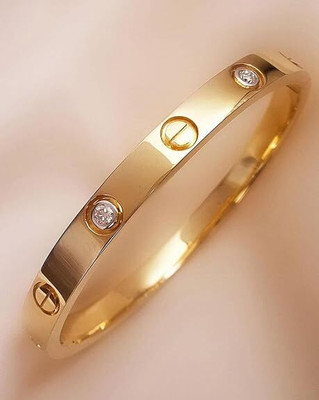 Heer Collection Stainless Steel Titanium Kada