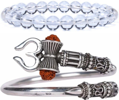 IKONKARR Brass, Stone Bracelet(Pack of 2)