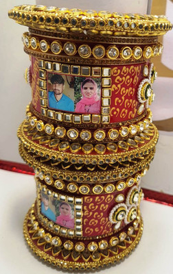 SP PHOTO CHURA Plastic Bangle Set(Pack of 2)