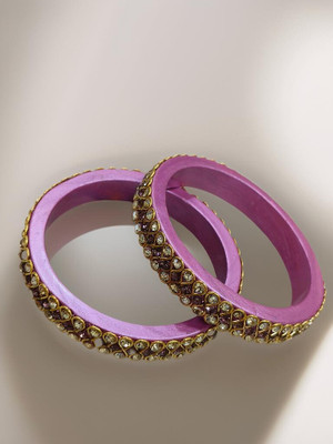 ANZEER Lac Bangle Set(Pack of 4)