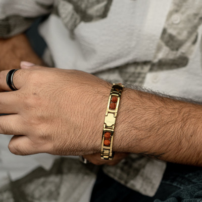 Neoteric Brass Gold-plated Bracelet