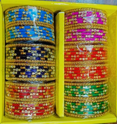 ZOJIYO Glass Cubic Zirconia Bangle Set