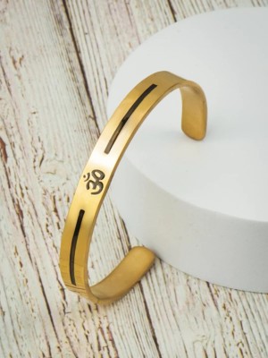 FEEDNIX Stainless Steel Gold-plated Cuff