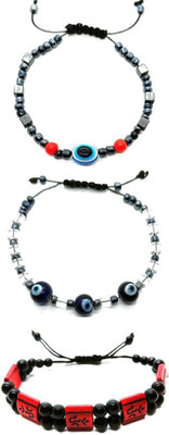 KINGSTYLEIMPEX Plastic Charm Bracelet(Pack of 3)