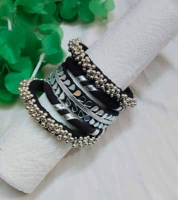 nehacollection Fabric Bangle Set(Pack of 5)