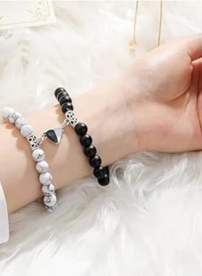 HouseOfCommon Crystal Crystal Bracelet Set(Pack of 2)