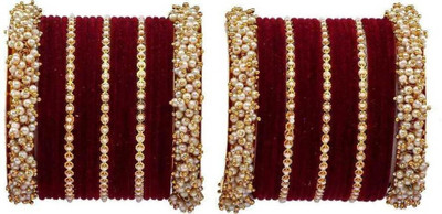 OJHA Metal Bangle Set(Pack of 10)