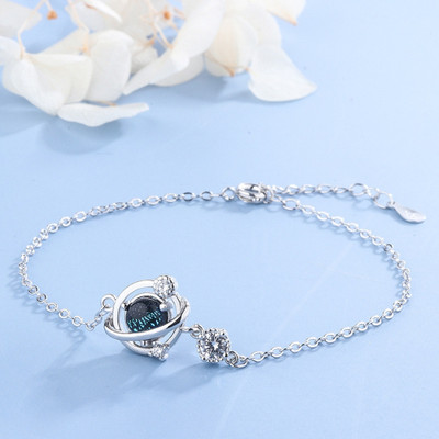 MYKI Stainless Steel Cubic Zirconia Gold-plated Bracelet