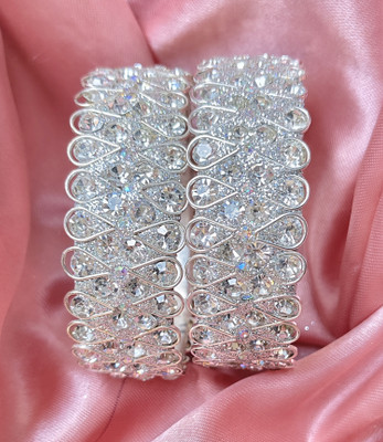 SRKTADERS Metal Kada(Pack of 2)