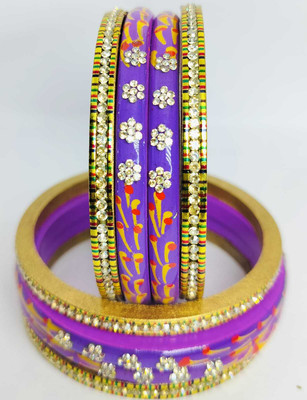 Ladiesstop Lac Bangle Set(Pack of 8)