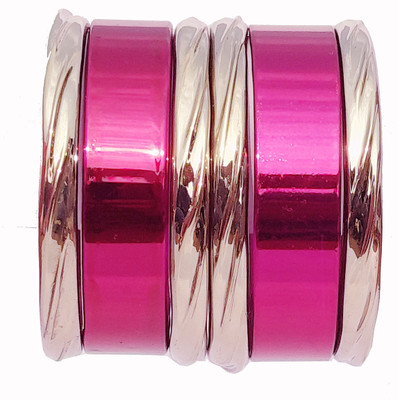 HouseOfCommon Glass Bangle Set(Pack of 6)