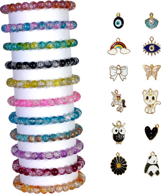 REGLET Glass Charm Bracelet(Pack of 12)