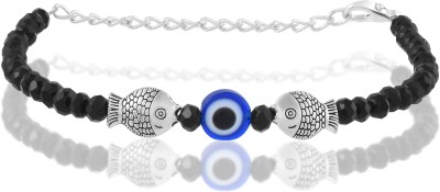 memoir Metal Beads Silver Bracelet