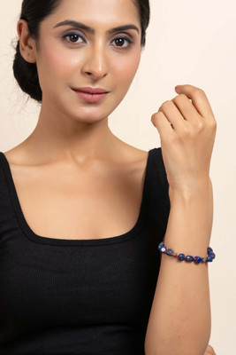 Look And Adorn Lapiz Lazuli Bracelet