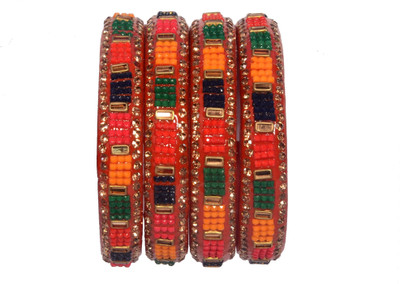 ADVANCE KANGAN Glass Zircon Kada(Pack of 4)