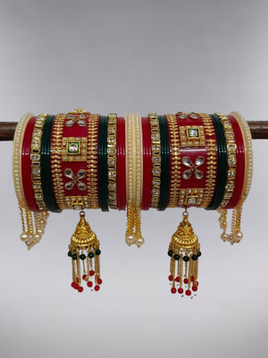 AYSHA CREATION Metal Bangle Set