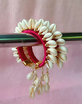 nitya fashion Shell Bangle Set(Pack of 2)