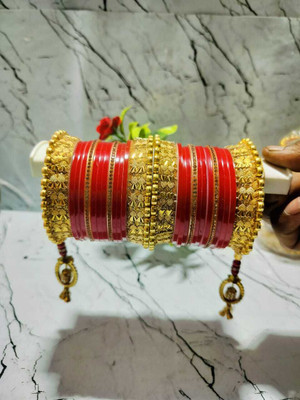 DBS Alloy Beads Gold-plated Chudas(Pack of 2)