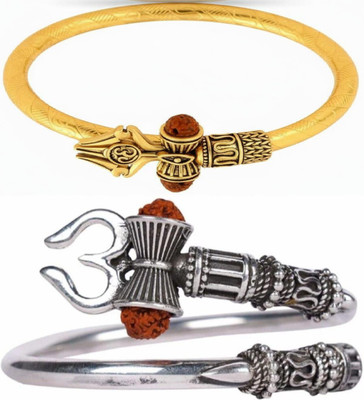 IKONKARR Brass, Stainless Steel Bracelet(Pack of 2)