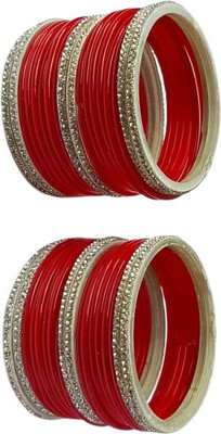 DURGANSH Glass Bangle Set