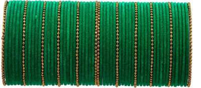 FOR IT RENOY Metal Silver Bangle Set(Pack of 60)