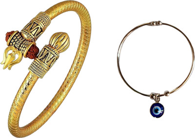 White Chimes Brass, Alloy Gold-plated Bracelet(Pack of 4)