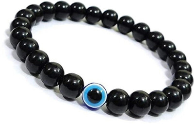 ShivJagdamba Impex Evil Eye Beads, Agate, Crystal, Jade, Quartz Bracelet