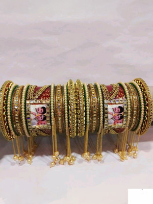 SHABNIKHAR Plastic Zircon Chudas(Pack of 22)